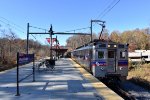 Silverliner Car # 297 on the point of Septa Train # 3220